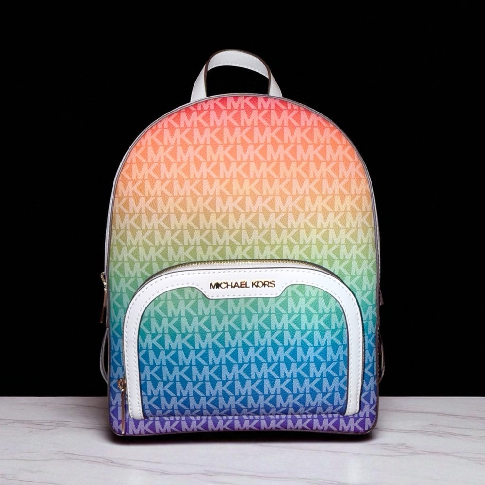 Michael Kors Rainbow Gradient Backpack